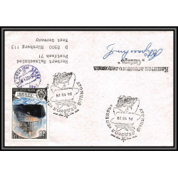 98311 signé signed 24/10/1979 russie russia antarctic antarctique lettre cover