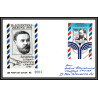 98464 fdc bloc Otto Lilienthal 91 aviation 9/7/1991 allemagne germany lettre cover