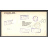 98476 ministerio de interior recommandé 11/9/1979 chile chili lettre cover