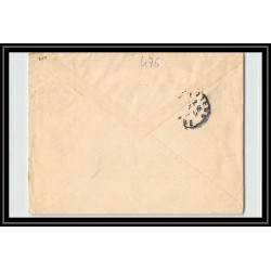 0476 division navale du maroc croiseur friant 1912 Lettre cover occupation du maroc War