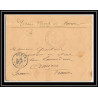 0480 division navale du maroc croiseur lavoisier 1912 Lettre cover occupation du maroc War