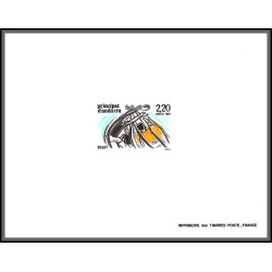 Andorre (Andorra) N°368 rugby sport épreuve de luxe (deluxe proof) 1988
