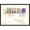 11235/ Lettre cover Allemagne (germany DDR) 18/10/1977 berlin lyon 