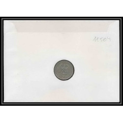 11504/ Lettre (cover Numisbrief monnaies coins) Konrad Adenauer 19/4/1992 Allemagne (germany)