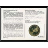 11523/ Lettre (cover Numisbrief coins) 18/2/1988 fussball Football (Soccer) European Championship Allemagne (germany)
