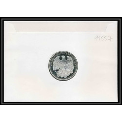 11557/ Lettre (cover Numisbrief monnaies coins) brandengurg 16/7/1992 Allemagne (germany)