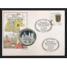 11561/ Lettre (cover Numisbrief monnaies coins) baden wuttemberg 9/1/1992 Allemagne (germany)