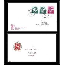 7094/ Espace (space Raumfahrt) Lettre (cover briefe) 15/5/1973 skylab 1 Bahrain taxe Autriche (Austria)