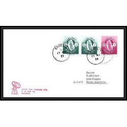 7094/ Espace (space Raumfahrt) Lettre (cover briefe) 15/5/1973 skylab 1 Bahrain taxe Autriche (Austria)