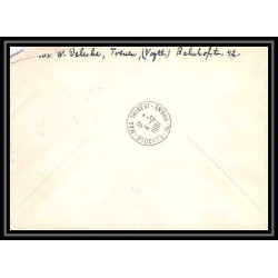 02283 Bouches du rhone lettre ddr allemagne germany pour Mas Thibert 30/11/1961 Recommandé